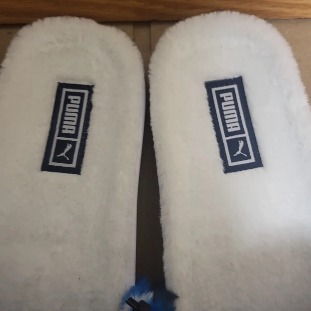 Puma Leadcat 2.0 Fluffy Tie-Dye Slide Sandals Women Size 7 NWOT - Picture 7 of 10